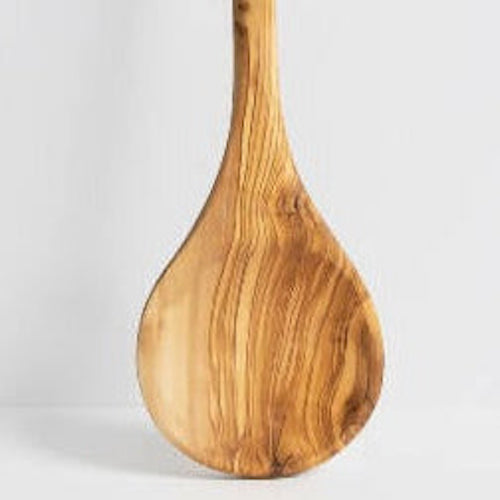 Round Olive Wood Cooking Spoon