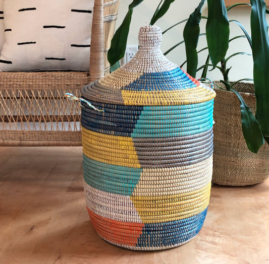 Multicolor Basket Medium